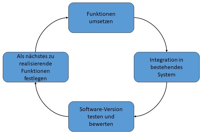 Abbildung: Evolutionäre Entwicklung