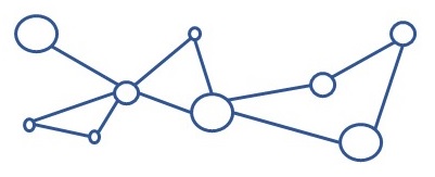 Abbildung: Teilvermaschte Topologie